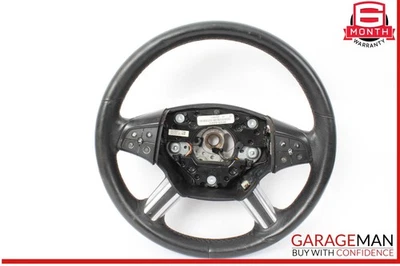 06-08 Mercedes X164 GL550 ML550 R500 Steering Wheel Black 1644605303 OEM - Image 1 of 4
