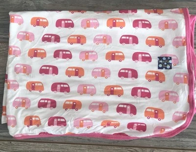 Pantalones Kickee Niña Bamoo Natural Camper Manta Envolvente Lovey Elástico Suave Foto 1 de 4