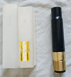Kennametal B2015670 TLVE-P Series tungsten carbide long venturi nozzle, 7/16" ID - Picture 1 of 5