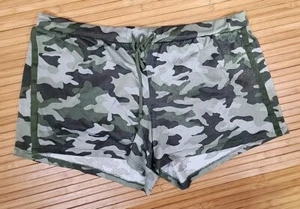 Lucky Brand Soft Lightweight Camo Drawstring Jammy Lounge Shorts Size XL - Picture 1 of 4