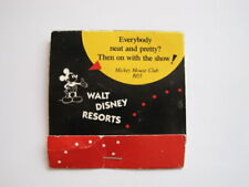 Vintage Walt Disney Resort Travel Kit Mickey Mouse Club 1955