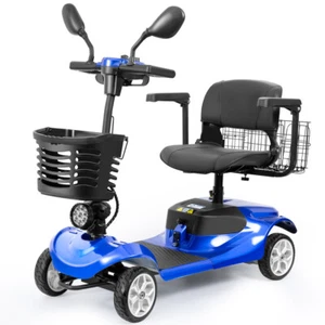 Folding Mobility Scooter for Adult Powered Mobility Scooter All Terrain 350W - Picture 1 of 7