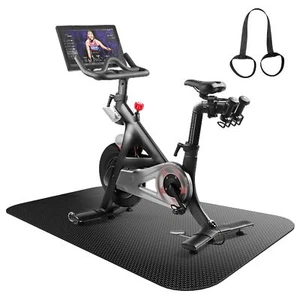Mat for Exercise Bike for Floor,Bike Mat Indoor,Exercise Equipment Mat,Treadm... - Picture 1 of 7