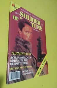 December 1984 Soldier of Fortune Magazine Arnold Schwarzenegger The Terminator