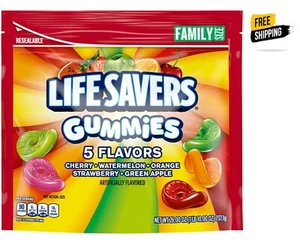 Life Savers 5 Flavors Gummy Candy, Family Size - 26 oz Bag - Picture 1 of 5