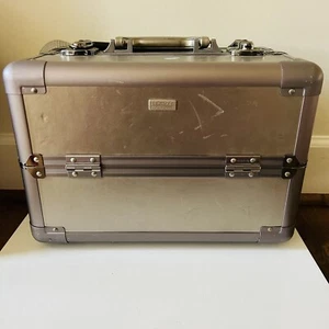 Sephora Makeup Case Professional Pink Metro Travel Train Hard Case Cosmetic - Picture 1 of 11