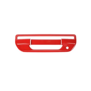 Tailgate Door Handle Cover Trim Decal for Jeep Gladiator JT 2020 Red Accessories - Picture 1 of 2