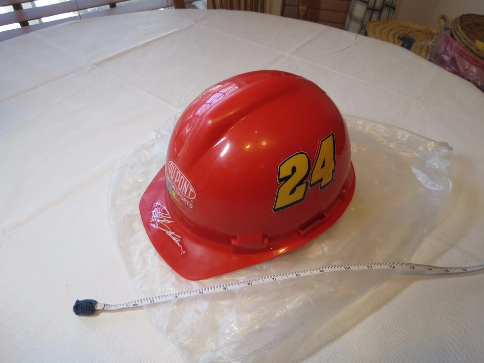Jeff Gordon 24 NASCAR JG Motorsports wincraft protective helmet hard hat stadium - Image 1 of 4