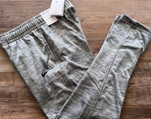 NWT Nike Boys YXL Gray Heather/Black Standard Therma-Fit Sweat Pants XL - Picture 1 of 2