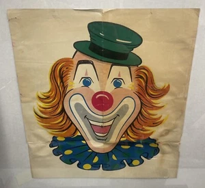 Póster BEISTLE Pin La Nariz En El Payaso Fiesta Juego Cumpleaños 16,5 x 18 De Colección Años 60 - Imagen 1 de 11