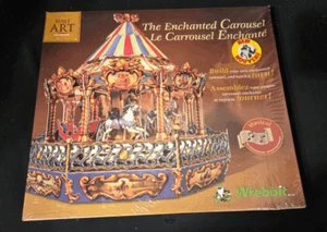 Wrebbit The Enchanted Carousel Craft Kit 3D Musical Build Art Collection New - Picture 1 of 1