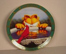 Garfield Cat cartoon collector plate It's Not the Having  Danbury Mint 1978