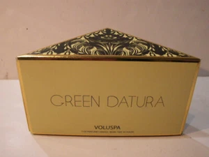 NIB - Voluspa Candle - Green Datura - 7 oz - 50 hours - Rare - Giftable! - Picture 1 of 5