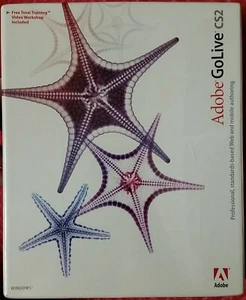 Adobe GoLive CS2 FULL RETAIL Windows XP FACTORY SEALED - Picture 1 of 5