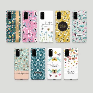 Tirita Personalised Case for Samsung S24 S23 S22 S8 Floral Colourful Butterflies - Picture 1 of 29