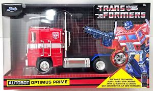 Jada Autobot Optimus Prime Diecast Model Transformers 1:24 Hollywood Rides NEW