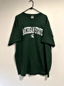 Camiseta bordada cosida Michigan State Spartans para hombre talla X-grande - Imagen 1 de 7