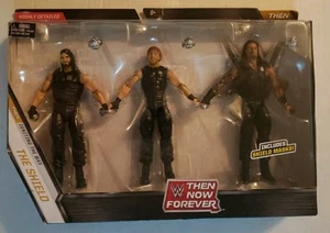 THE SHIELD WWE Elite Then Now Forever Seth Rollins Dean Ambrose Roman Reigns TNF - Imagen 1 de 6