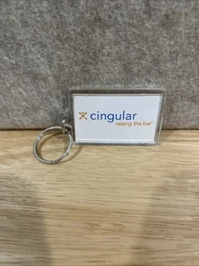 1990-00er Ära AT&T Cingular Wireless Handy Dienste Schlüsselanhänger Vintage - Bild 1 von 3