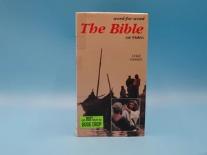 Bible Word for Word VHS 1979 Luke Parables Religious Educational - Imagen 1 de 5