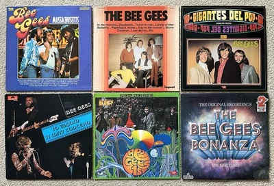BEE GEES - Import LP Lot x6 - 1st MASSACHUSETTS Bonanza +++ Vinyl * EX - Image 1 of 4