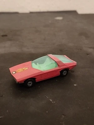 Matchbox Lesney Vauxhall Guildsman Superfast No.40 1971 Inglaterra Rosa Foto 1 de 4