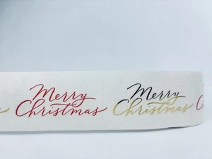 Vintage 1999 Merry Christmas Mrs. Grossman's Stickers Roll Scrapbooking Foil - Picture 1 of 10