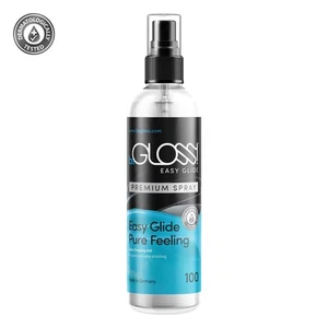 beGloss Easy Glide PREMIUM Pump Spray Latex Dressing Aid 100ml Size - Picture 1 of 2