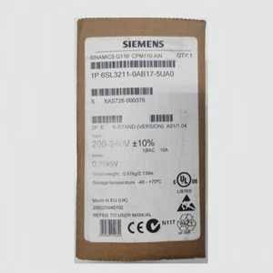 ▀▄▀▄▀  SIEMENS SINAMICS G110 CPM110 AIN 6SL3211-0AB17-5UA0 - 6SL3 211-0AB17-5UA0 - Bild 1 von 1