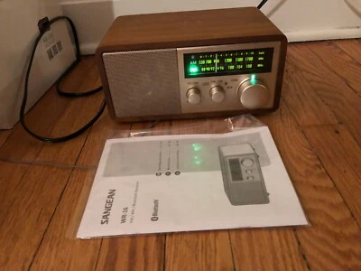 Sangean WR-16SE 45th Anniversary Edition AM/FM Bluetooth Radio - Walnut Brown - Image 1 of 2