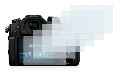 Panasonic Lumix DC-GH5,  6 x Transparent ULTRA Clear Camera Screen Protector - Image 1 of 4