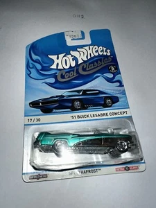 2013 HOT WHEELS COOL CLASSICS '51 BUICK LESABRE CONCEPT AQUA New Diecast Toy Car - Picture 1 of 2