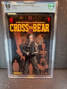 2021 Aftershock Cross to Bear #1 CBCS 9.8 White Bradstreet Retailer Incentive - Picture 1 of 3