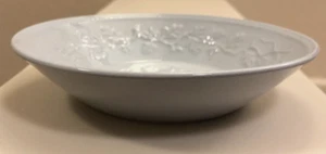 Spode Henry Iv Dessert Obstschale Schale blau geprägt Alenit Copeland England - Bild 1 von 4