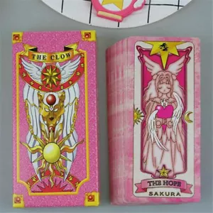 Anime Cardcaptor Sakura Clow Cards Cosplay Fortune Tarocchi Set completo - Foto 1 di 6