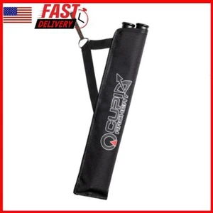 Double Tube Quiver Bags Waist Hanging Archery Arrows Carrying Pouch (Black) - Picture 1 of 7