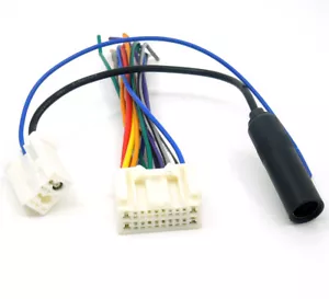 Arnés de cableado estéreo para radio de automóvil + radio de fábrica de antena para Toyota Carmy 2000-2011 - Imagen 1 de 4