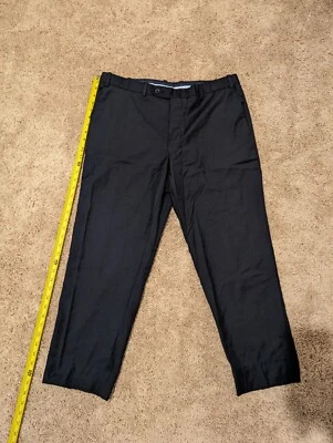 Peter Millar Dress Pants Sz 36x32 Golf Pants Dark Blue - Image 1 of 4