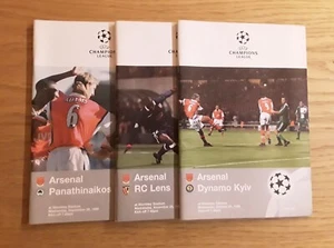 Arsenal 1998/99 Heim Champions League Gruppenspiele aus Menü auswählen - Bild 1 von 4