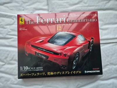 1/10 Scala DEAGOSTINI Costruire Il The Enzo Ferrari Gran Turismo Auto Numero 12 - Immagine 1 di 3