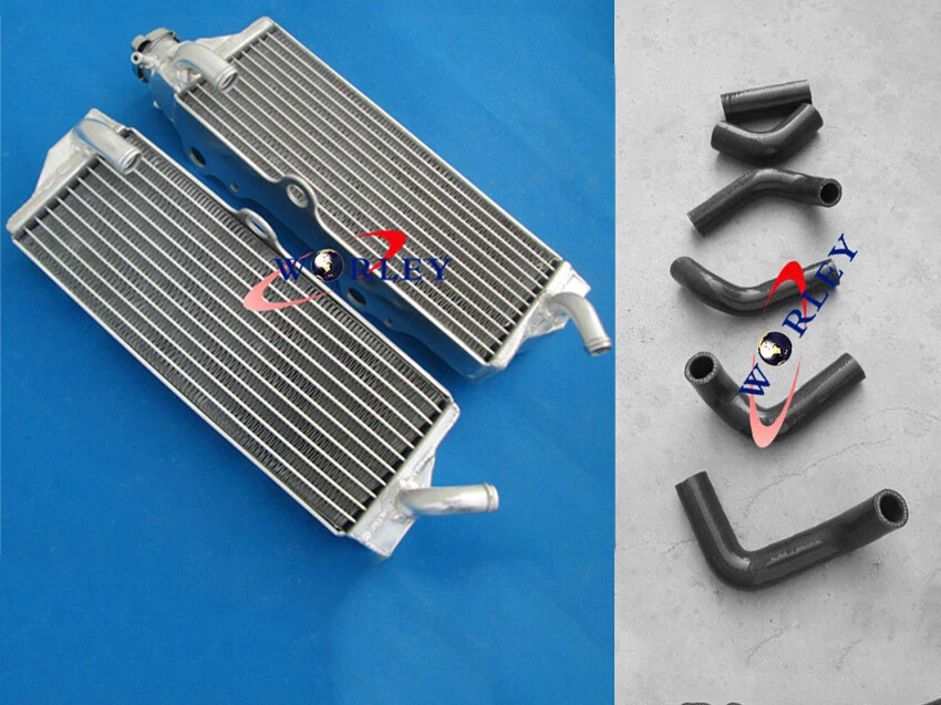 Radiador y manguera de aluminio para HUSQVARNA TC/TE250/TE310/TC450/TE450/TC510/TE510 Foto 1 de 4