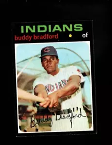 1971 Topps # 552 Buddy Bradford quasi nuovo-MT - Foto 1 di 2