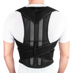Back Posture Correction Shoulder Corrector Support Brace Belt Therapy Men Women - Picture 1 of 12