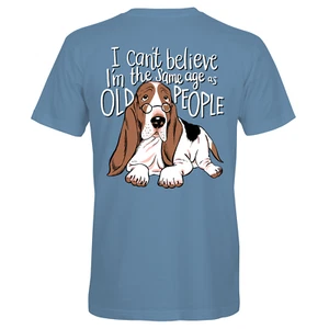 Southern Attitude Same Age as Old People Dog T-Shirt - Picture 1 of 8