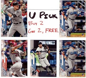 2020 Topps Series 2 Base Rookies BUY 2, GET 2 FREE (2 of 2) 647 - 700