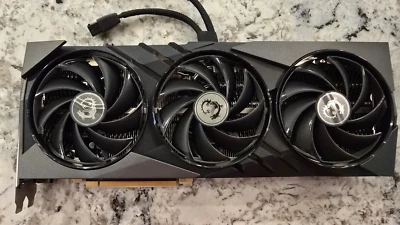 MSI NVIDIA GeForce RTX 4070 Ti GAMING X SLIM 12G GDDR6X 12GB VIDEO CARD GPU - Image 1 of 3