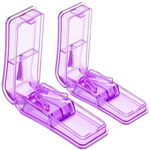 2 uds cortador de pastillas divisor cortador de medicina de seguridad - Bild 1 von 5