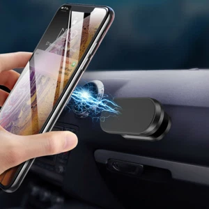 Black Magnetic Car Phone Mount Holder Auto Dashboard Bracket For Cell Phone GPS - Bild 1 von 12