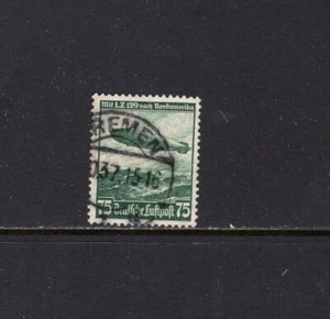  Deutschland 1936 75pf HINDENBURG ZEPPELIN LUFTPOST SC C58 ss - Bild 1 von 1