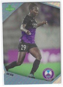 2022 PARKSIDE NWSL FOIL BOARD #97 ABI KIM ORLANDO PRIDE